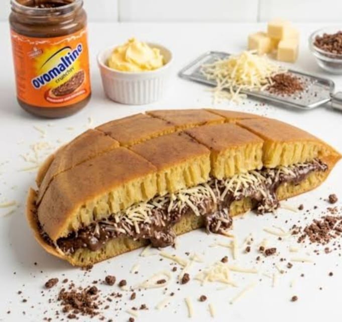 Martabak Ovomaltine Keju
